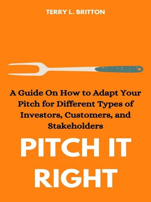 cover image of Pitch It Right